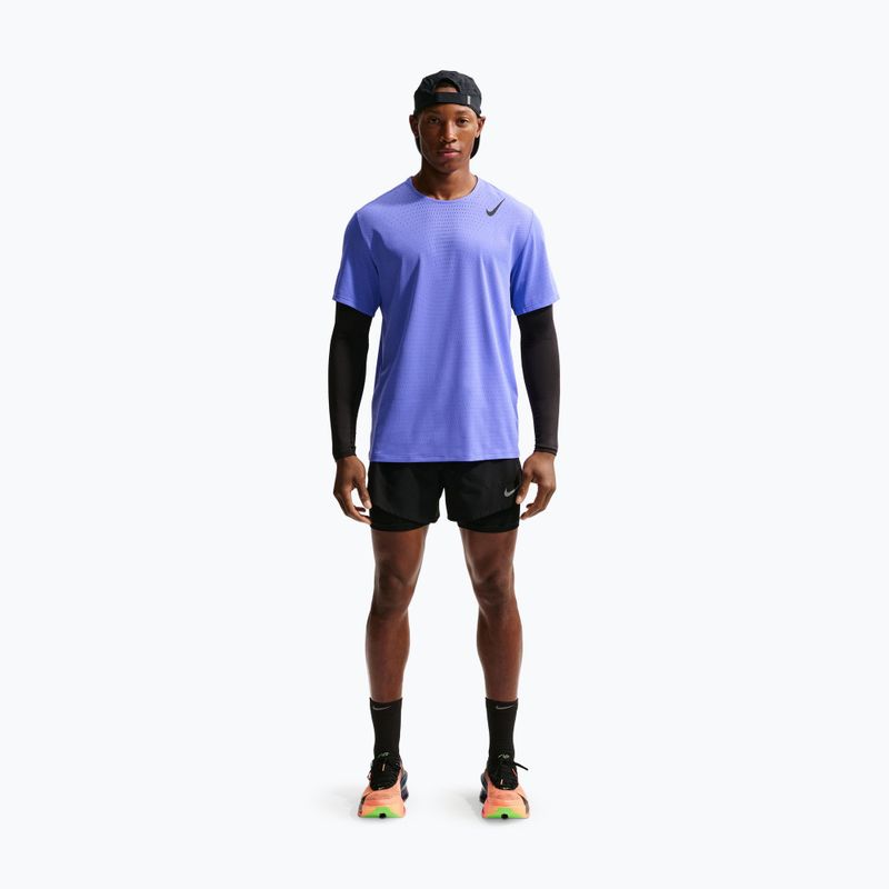 Мъжка тениска за бягане Nike AeroSwift Dri-Fit ADV sapphire/black 2