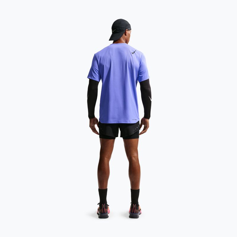 Мъжка тениска за бягане Nike AeroSwift Dri-Fit ADV sapphire/black 3