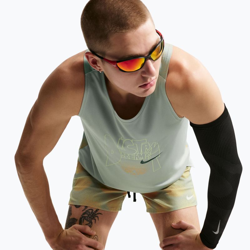 Мъжка тениска за бягане Nike Stride Dri-Fit ADV jade horizon/linen 5