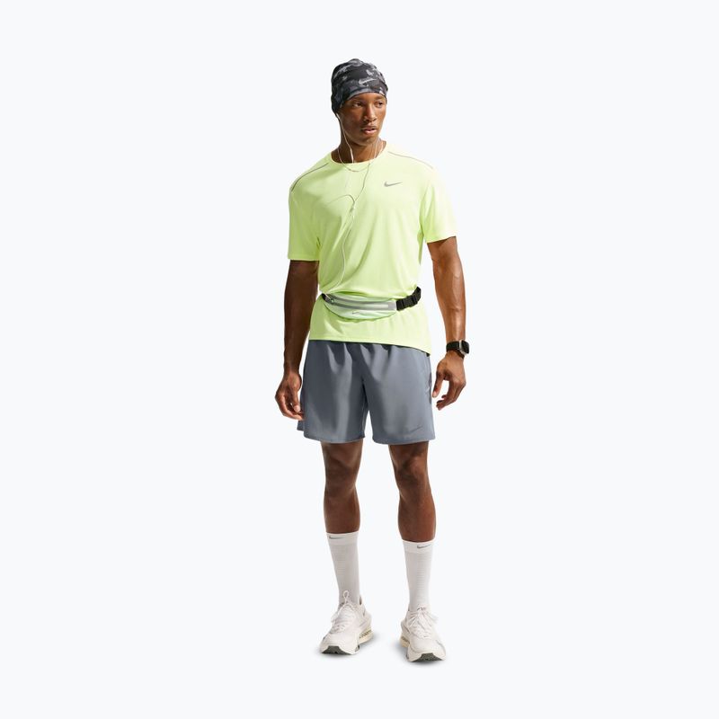 Мъжки шорти за бягане Nike Miler Dri-Fit 2in1 7" smoke grey/smoke grey 2
