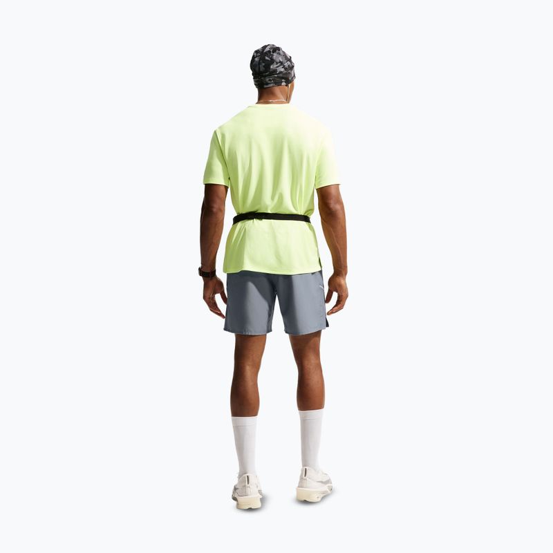 Мъжки шорти за бягане Nike Miler Dri-Fit 2in1 7" smoke grey/smoke grey 4