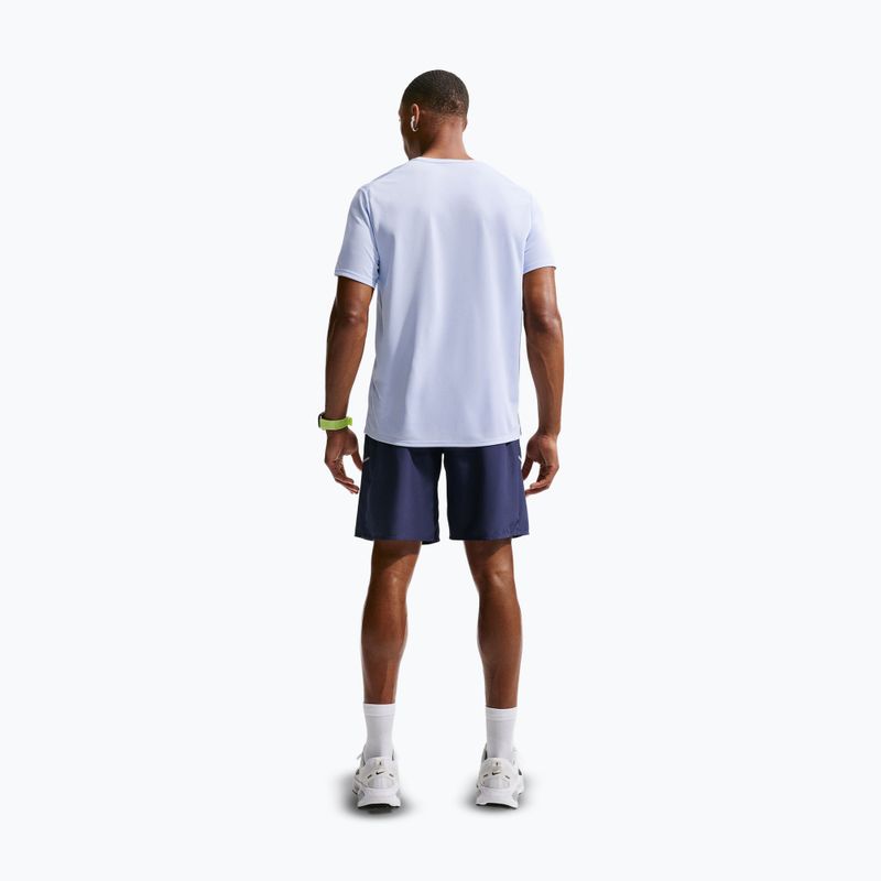 Мъжка тениска за бягане Nike Miler Dri-Fit UV hydrogen blue/lapis 3