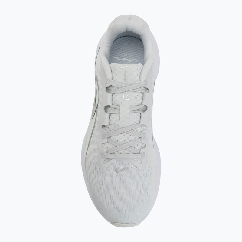 Дамски обувки за бягане Nike Downshifter 14 off white/barely green/metallic silver 5