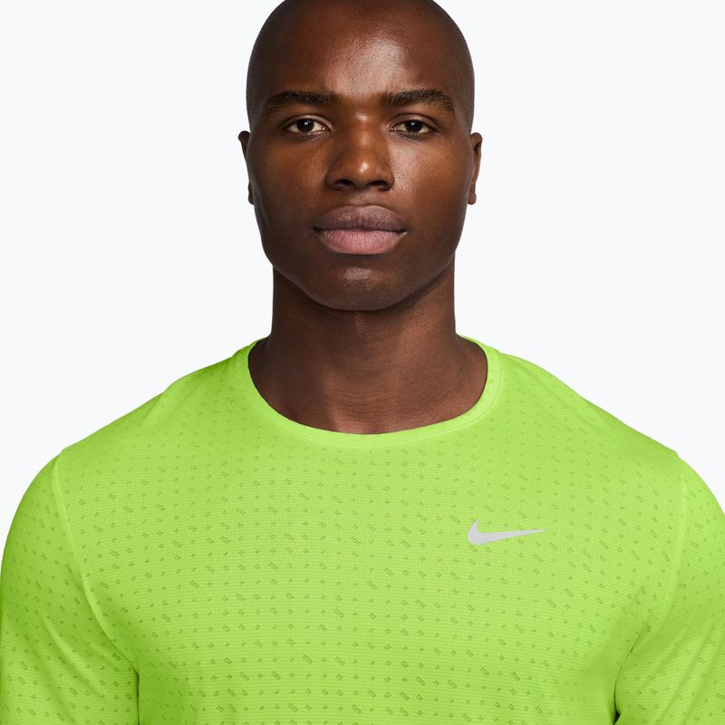 Мъжка тениска за бягане Nike Miler Breathe volt ice 3