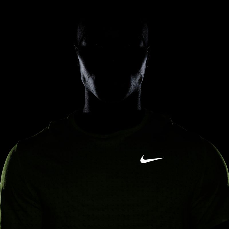 Мъжка тениска за бягане Nike Miler Breathe volt ice 4