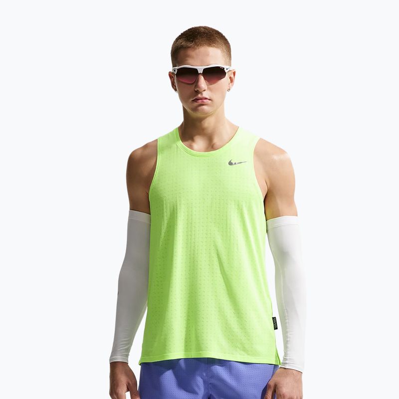 Мъжка тениска за бягане Nike Miler Breathe volt ice
