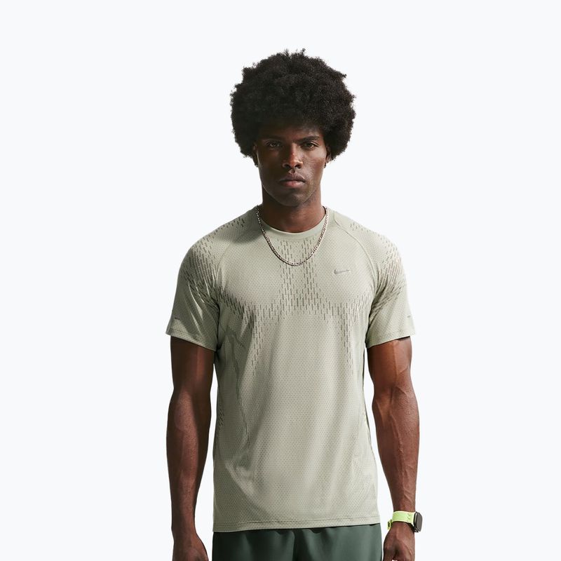 Мъжка тениска за бягане Nike Stride Dri-Fit ADV spruce fog/light army