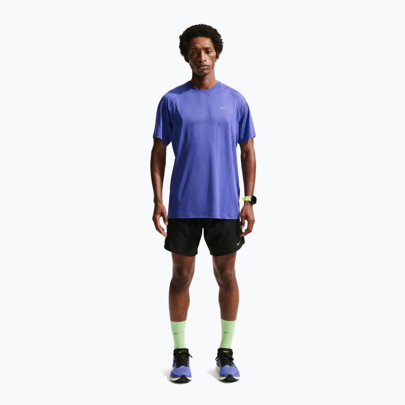 Мъжка тениска за бягане Nike Stride Dri-Fit ADV lapis/deep royal blue 2