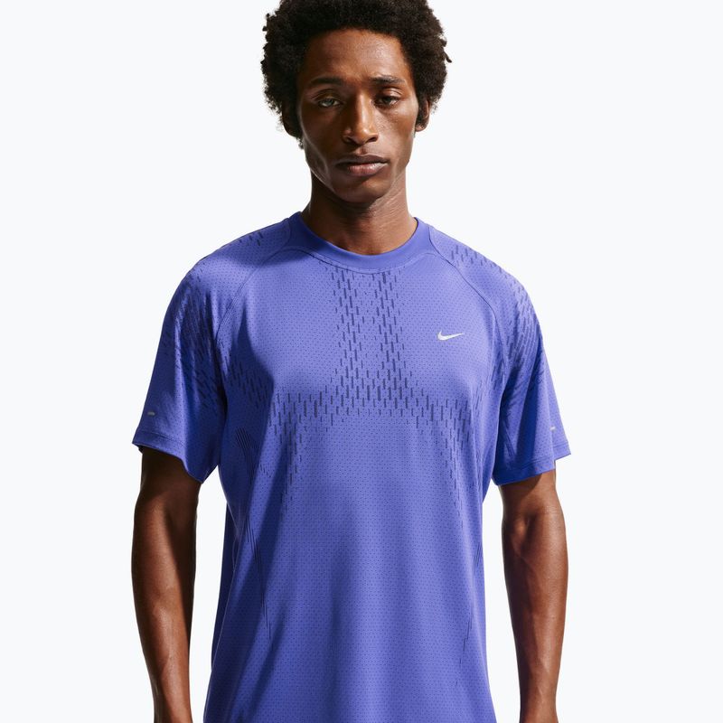 Мъжка тениска за бягане Nike Stride Dri-Fit ADV lapis/deep royal blue 4