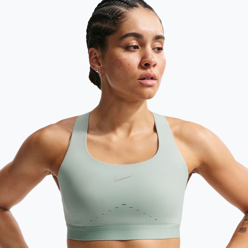 Спортен сутиен Nike Swift High-Support Lightly Lined steam/reflective silver 4