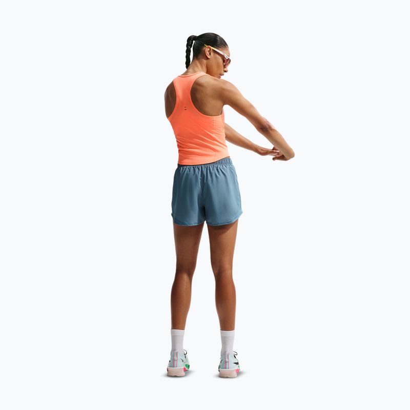 Дамска тениска за бягане Nike Swoosh Run Dri-Fit orange pulse/photon dust/white 3