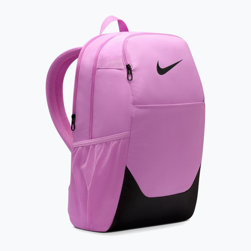Раница Nike Brasilia 24 l light magenta/black/black 2