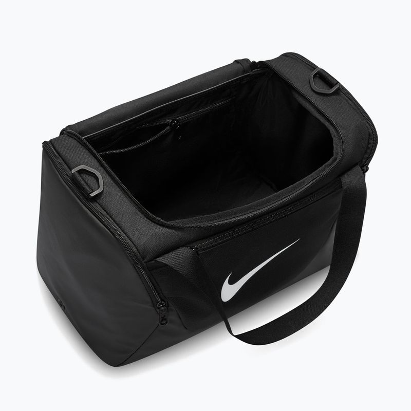 Чанта за тренировка/фитнес Nike Brasilia Duffel Extra Small 24 l black/black/white 6