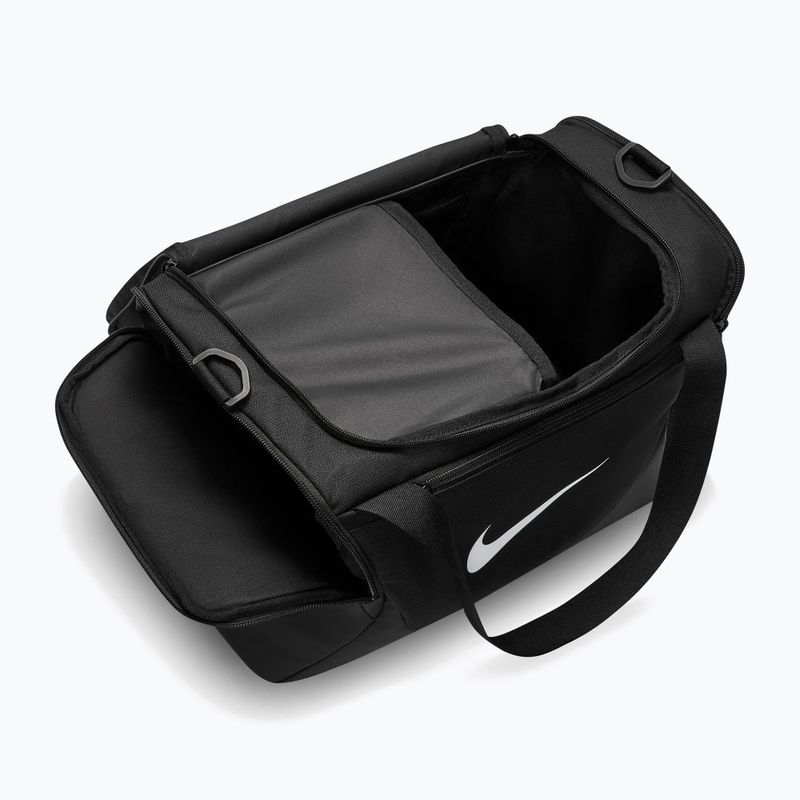 Чанта за тренировка/фитнес Nike Brasilia Duffel Extra Small 24 l black/black/white 7
