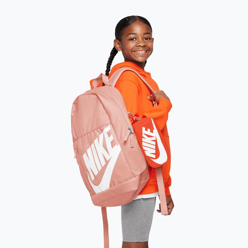 Детска градска раница Nike Elemental Shoebox 20 l arctic orange/orange/white 7