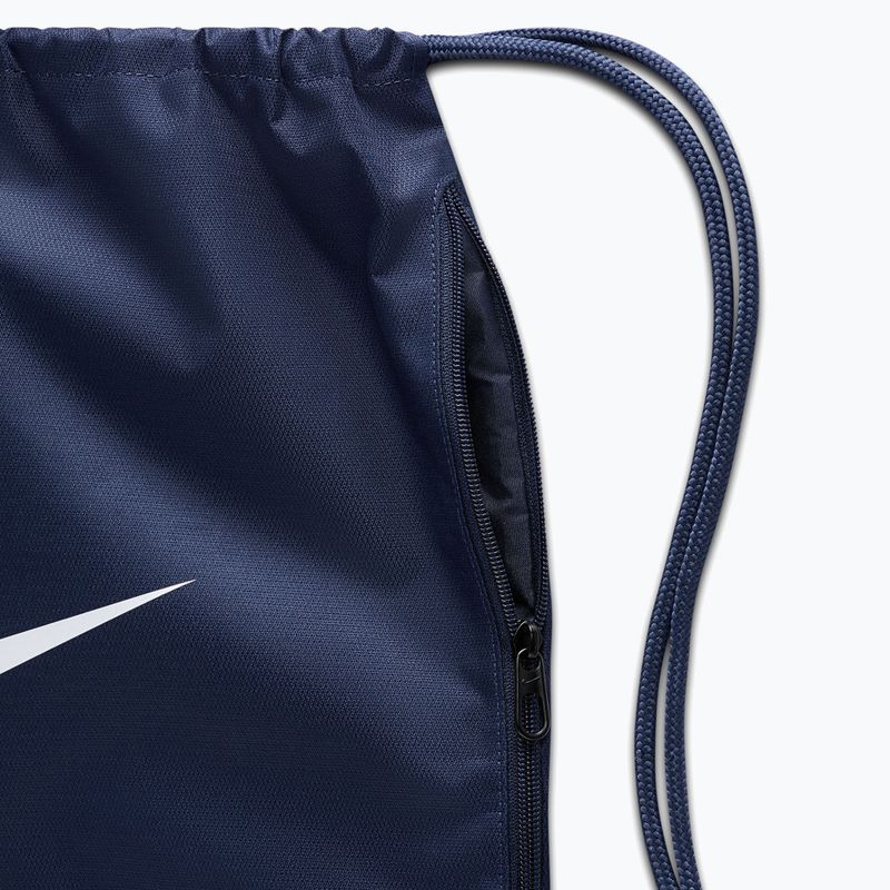 Торба Nike Brasilia 18 l midnight navy/black/white 4