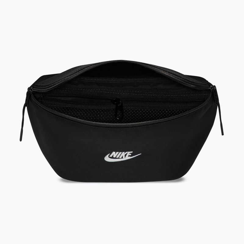 Чантичка за кръстна Nike Heritage 2.0 3 l black/black/white 4