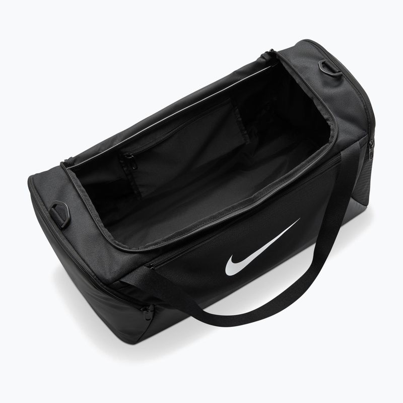 Чанта за тренировка/фитнес Nike Brasilia Duffel Small 40 l black/black/white 4