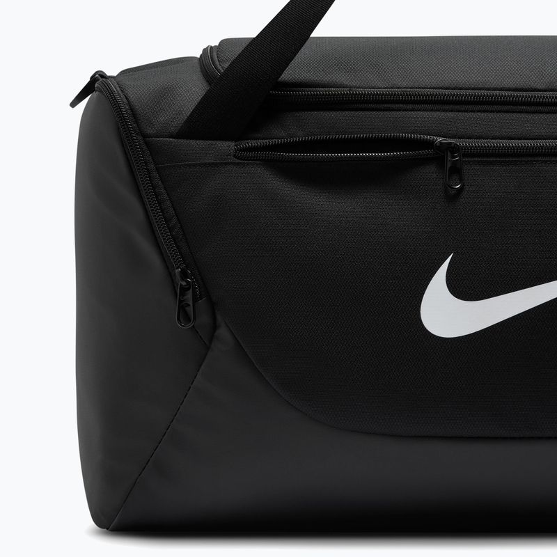 Чанта за тренировка/фитнес Nike Brasilia Duffel Small 40 l black/black/white 6