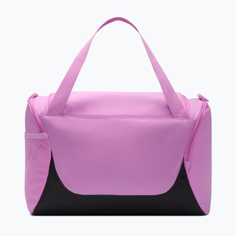Чанта за тренировка/фитнес Nike Brasilia Duffel Extra Small 24 l light magenta/black/black 3