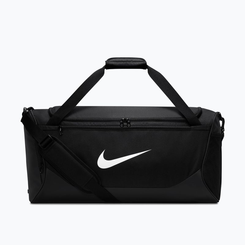 Чанта за тренировка Nike Brasilia Duffel Medium 60 l black/black/white
