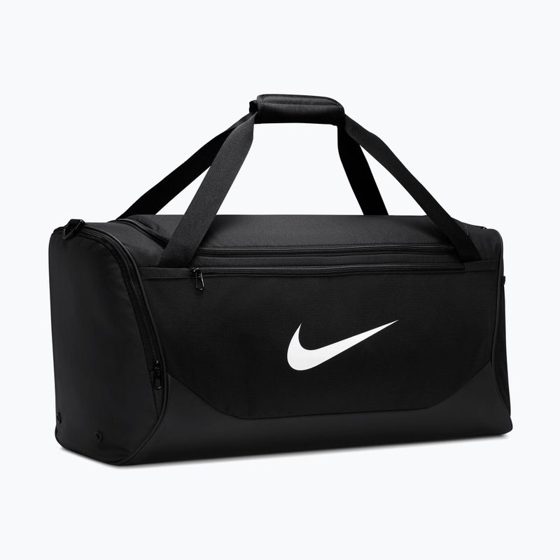 Чанта за тренировка/фитнес Nike Brasilia Duffel Medium 60 l black/black/white 2
