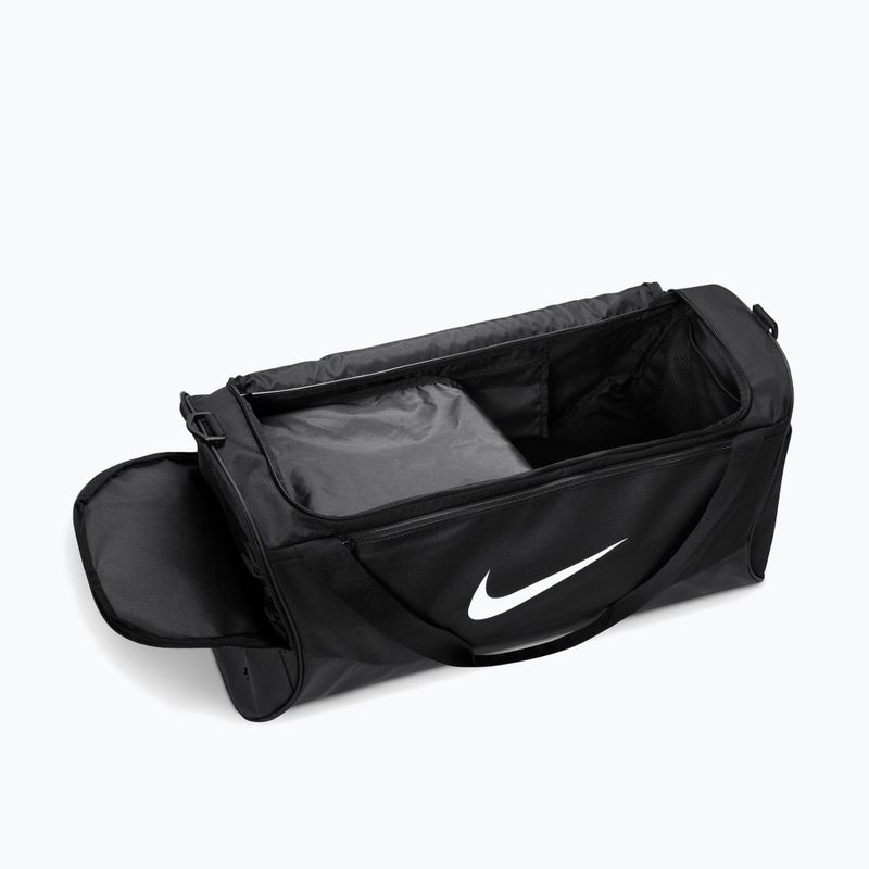 Чанта за тренировка/фитнес Nike Brasilia Duffel Medium 60 l black/black/white 5