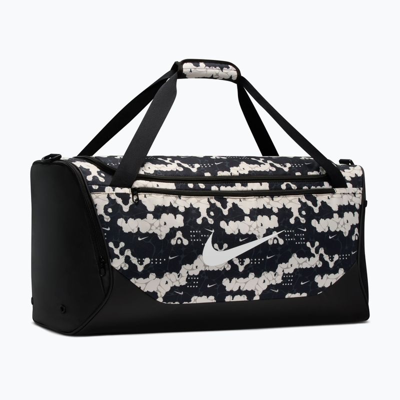 Чанта за тренировка/фитнес Nike Brasilia 60 l chalk/black/white 2