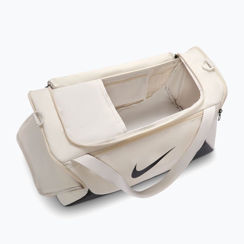 Чанта за тренировка/фитнес Nike Brasilia Duffel Small 40 l light bone/black/black 5