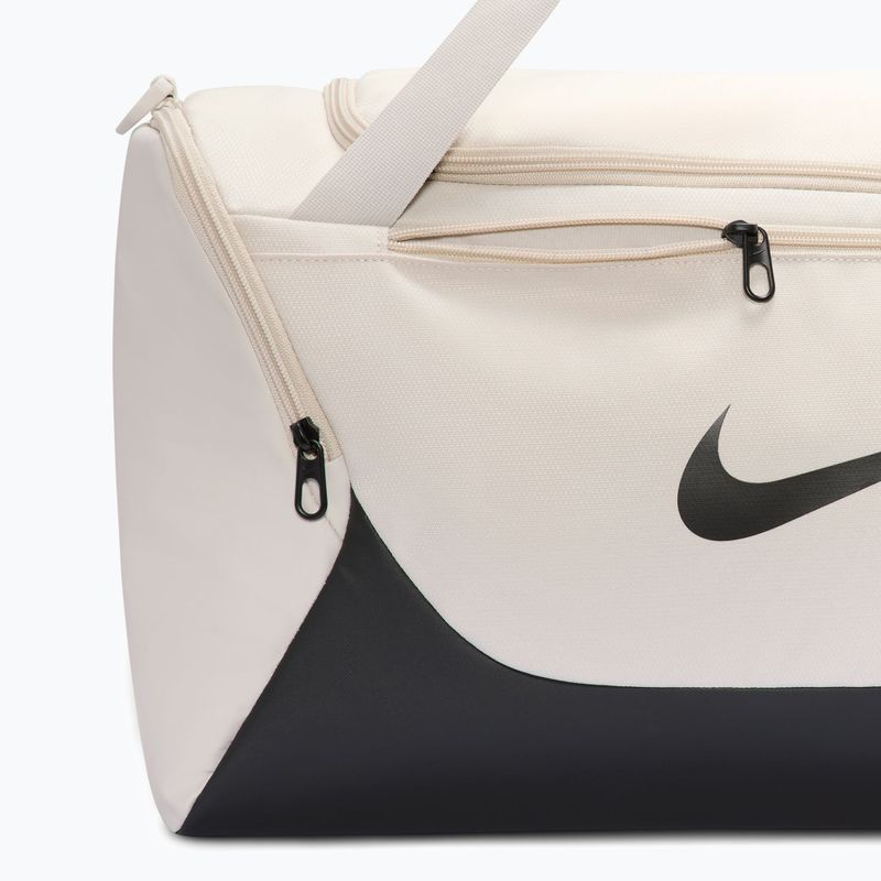 Чанта за тренировка/фитнес Nike Brasilia Duffel Small 40 l light bone/black/black 6