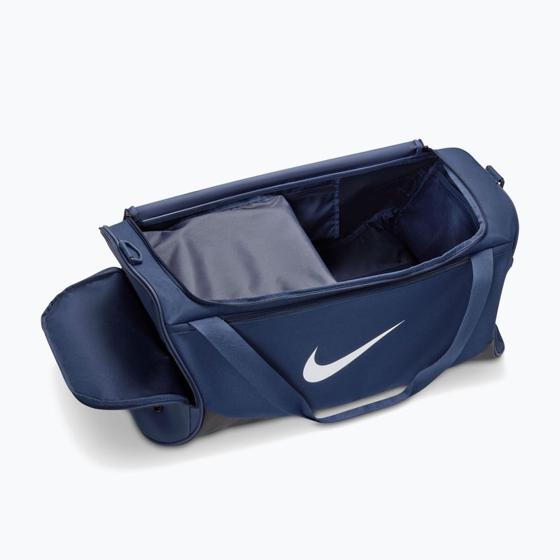 Чанта за тренировка/фитнес Nike Brasilia Duffel Medium 60 l midnight navy/black/white 4