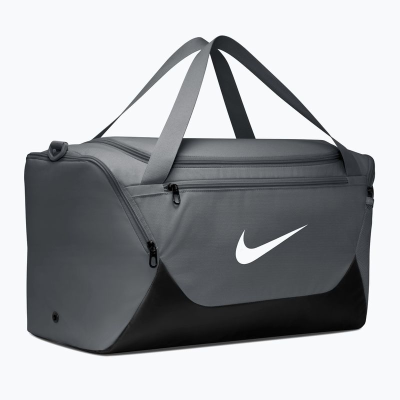Чанта за тренировка/фитнес Nike Brasilia Duffel Small 40 l smoke grey/black/white 2