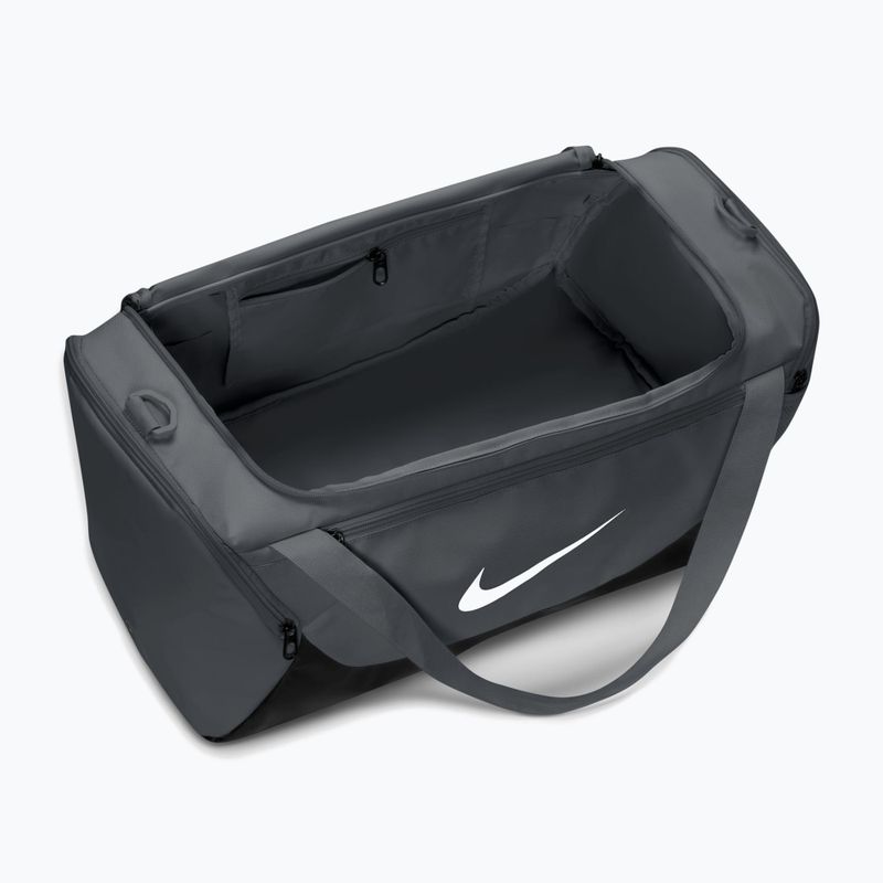 Чанта за тренировка/фитнес Nike Brasilia Duffel Small 40 l smoke grey/black/white 5