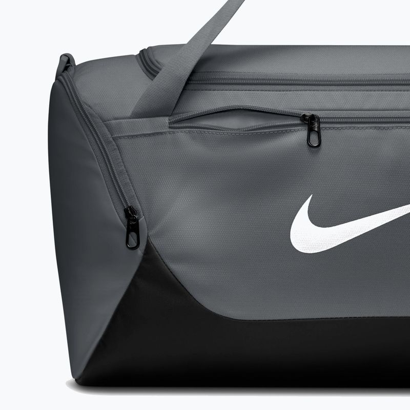 Чанта за тренировка/фитнес Nike Brasilia Duffel Small 40 l smoke grey/black/white 6