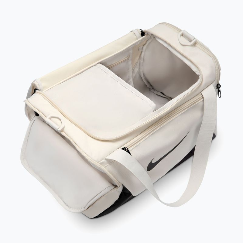 Чанта за тренировка/фитнес Nike Brasilia Duffel Extra Small 24 l light bone/black/black 5