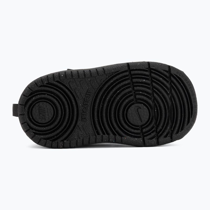 Детски обувки Nike Court Borough Low Recraft black/black/white 4