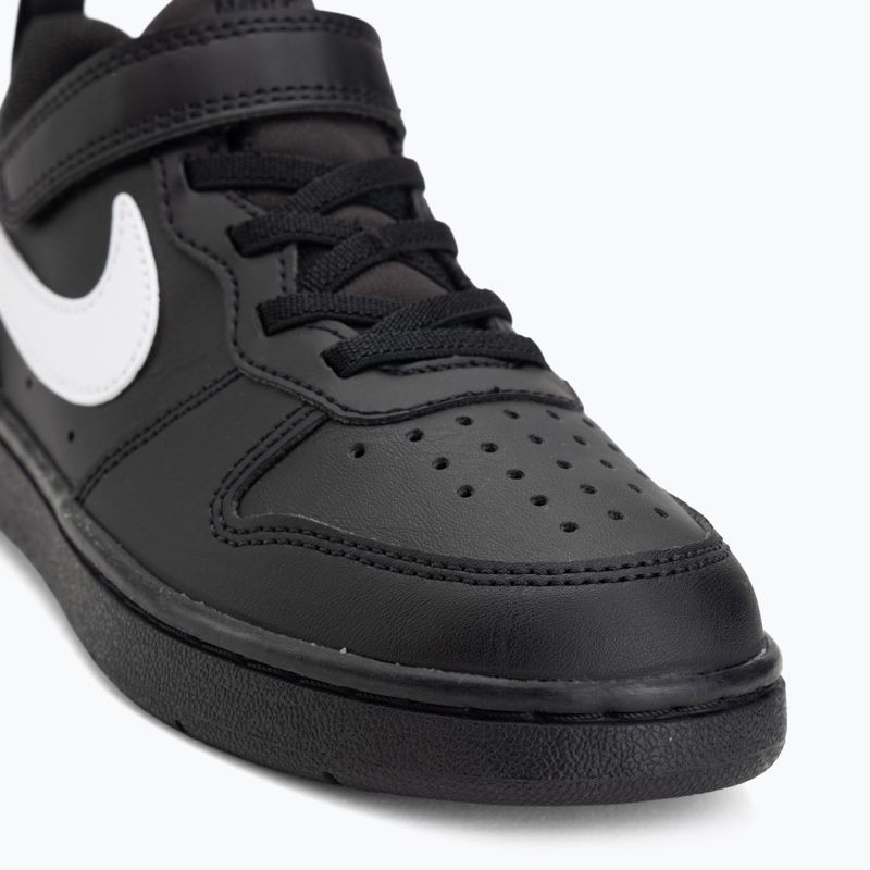 Детски обувки Nike Court Borough Low Recraft black/black/white 7