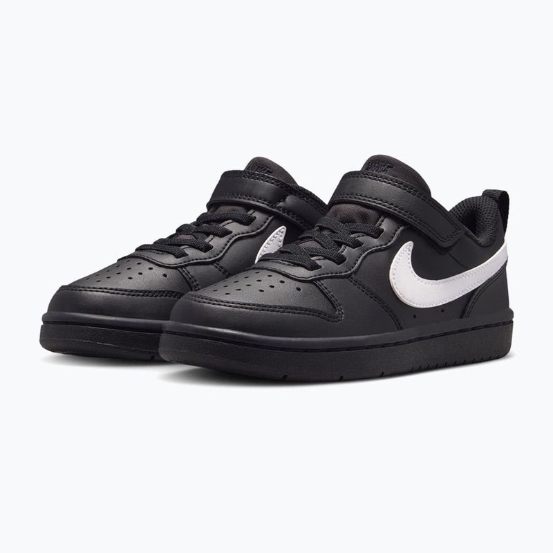 Детски обувки Nike Court Borough Low Recraft black/black/white 3