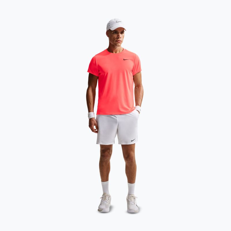 Мъжка тениска/фланелка за тенис Nike Court Dri-Fit Victory hot lava/black 2