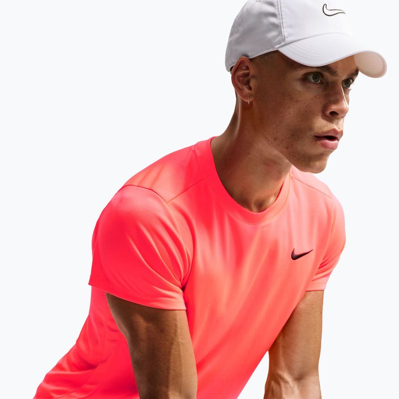 Мъжка тениска/фланелка за тенис Nike Court Dri-Fit Victory hot lava/black 6
