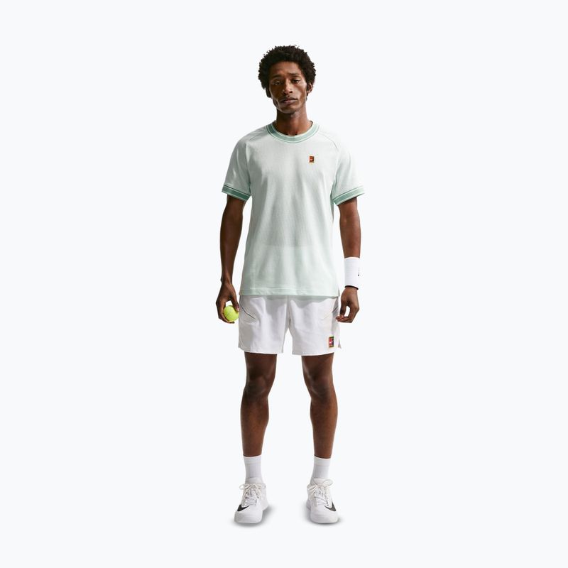Мъжка тениска/фланелка за тенис Nike Court Heritage barely green 2