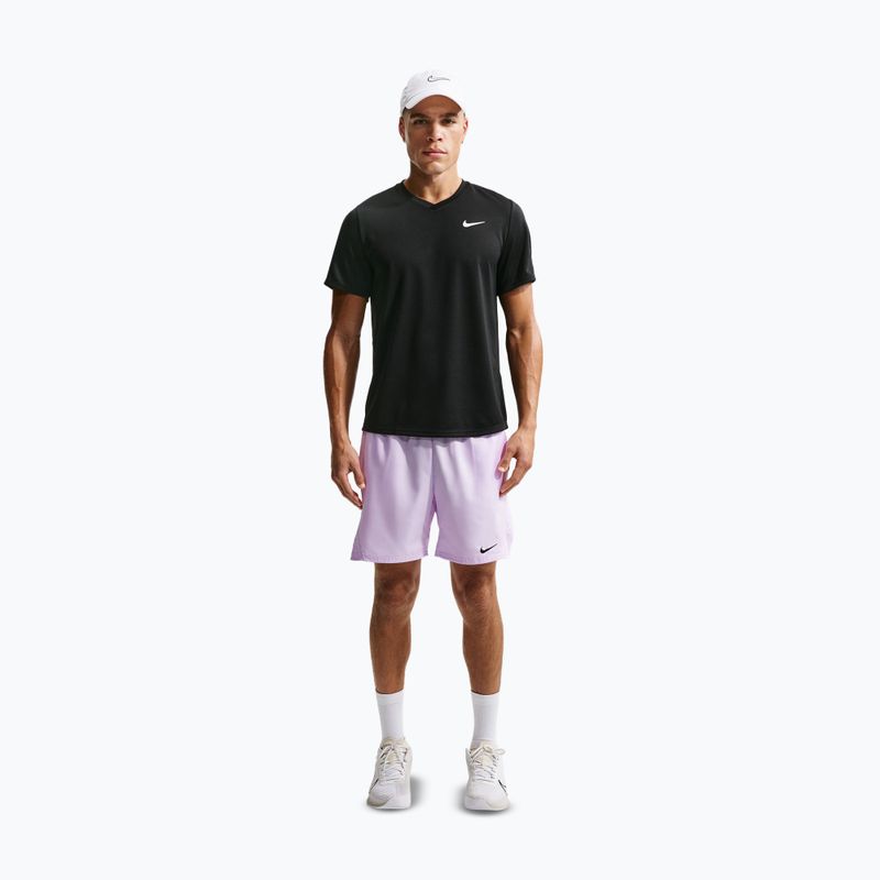 Мъжки тенис шорти Nike Court Dri-Fit Victory 7" violet mist/black 2