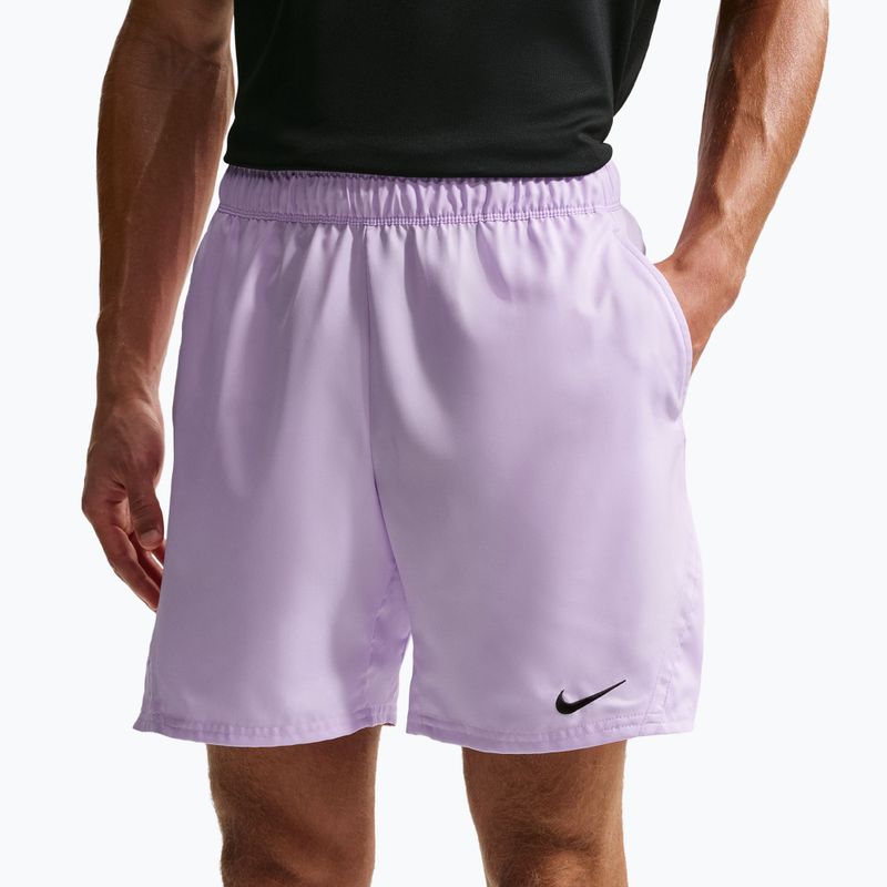 Мъжки тенис шорти Nike Court Dri-Fit Victory 7" violet mist/black 4