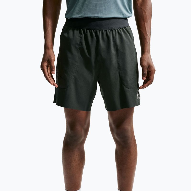 Мъжки тенис шорти Nike Court Dri-Fit Advantage 6" black spruce/white 4