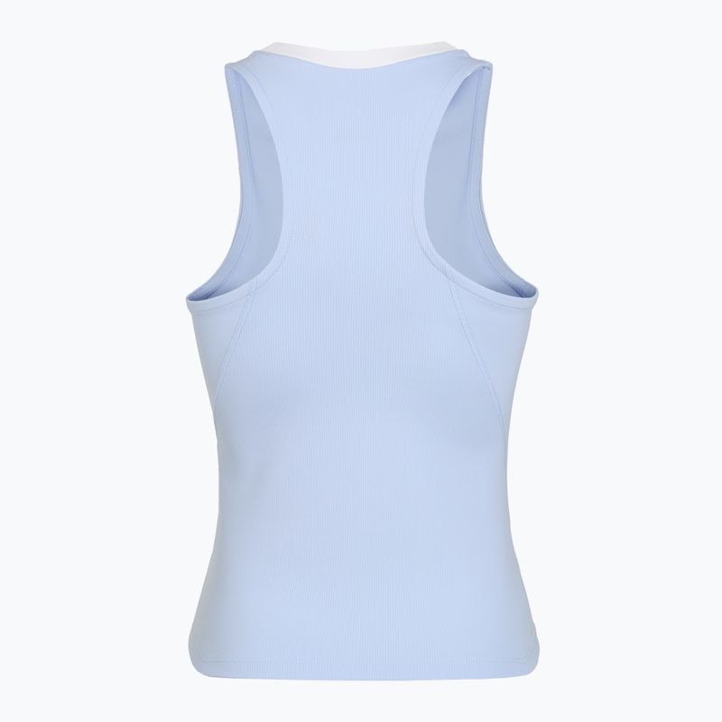 Дамска тениска/фланелка за тенис Nike Court Dri-Fit Advantage Tank hydrogen blue/white/white 2