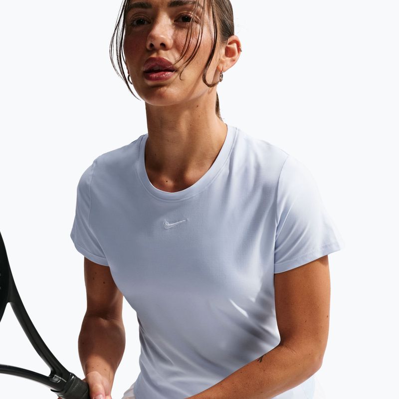 Дамска тениска/фланелка за тенис Nike Victory Dri-Fit hydrogen blue/white 4