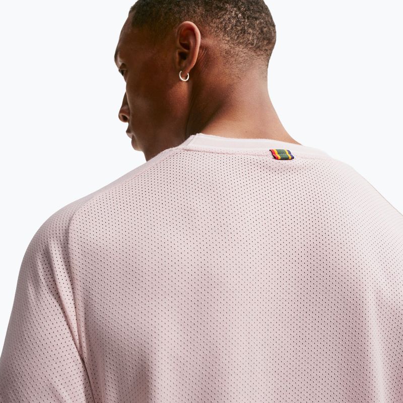 Мъжка тениска/фланелка за тенис Nike Court Heritage silt red 5