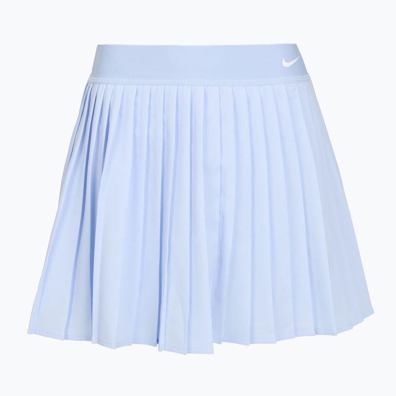 Тенис пола Nike Victory Dri-Fit High-Waisted Pleated hydrogen blue/hydrogen blue/white 9