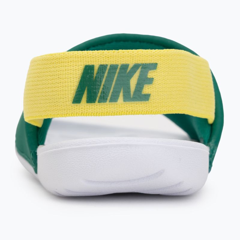Детски чехли Nike Kawa malachite/sonic yellow 6