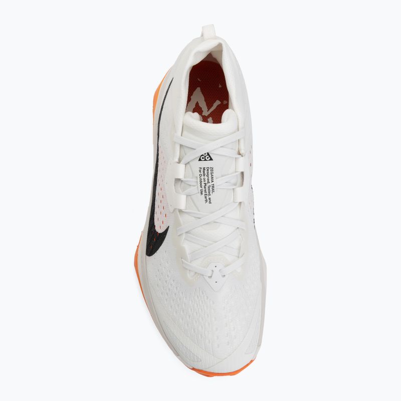 Мъжки маратонки за бягане Nike ACG Zegama Trail summit white/phantom/safety orange/black 5